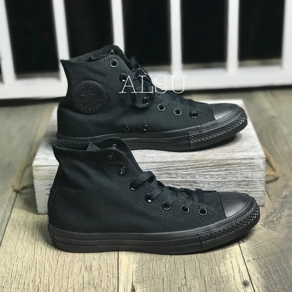 NWT Converse AdFabric Ctas HI Black Black AUTHEN - Picture 4 of 6